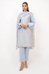 3PC Lawn Embroidered Suit