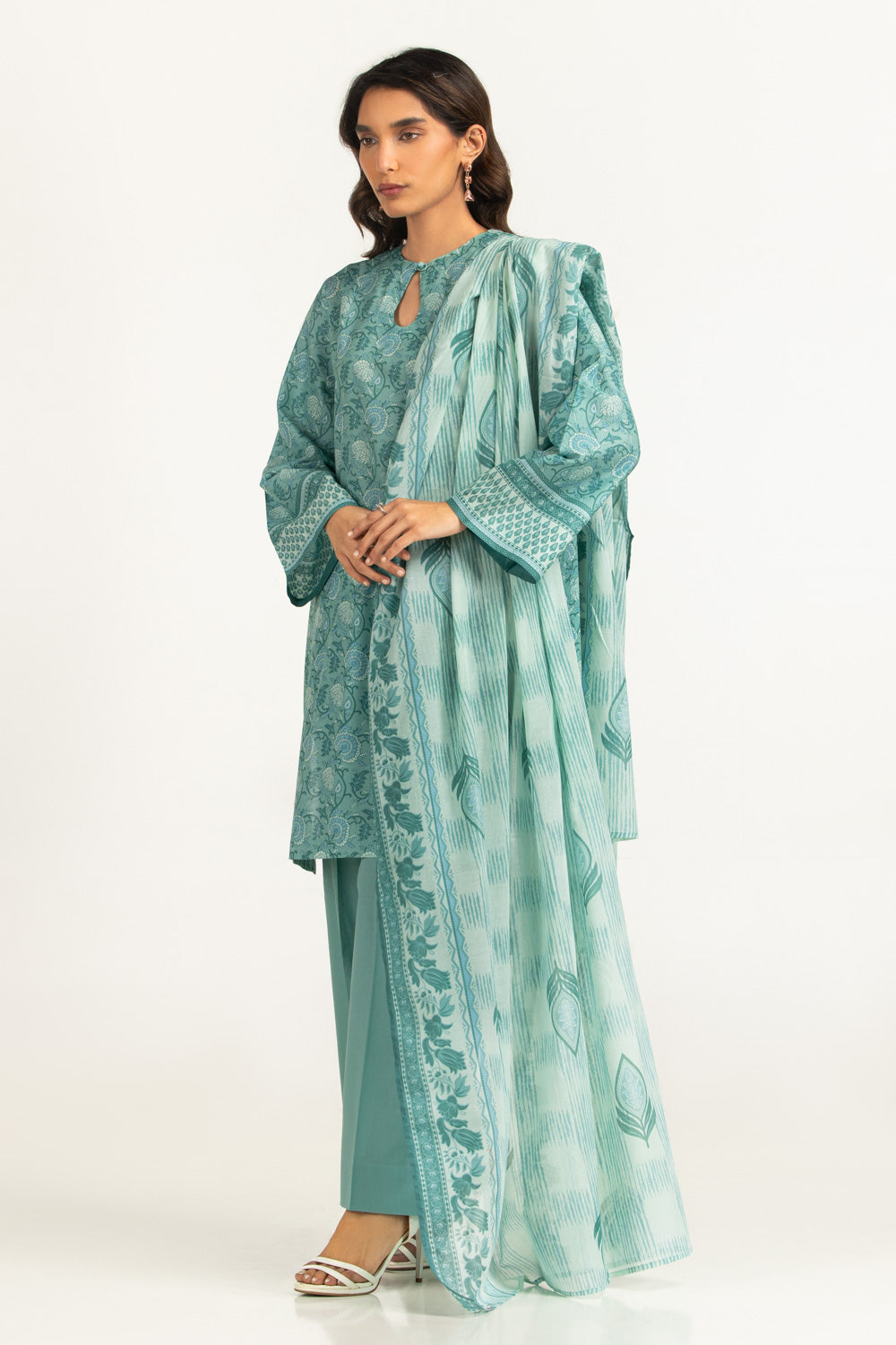 3PC Lawn Printed Suit