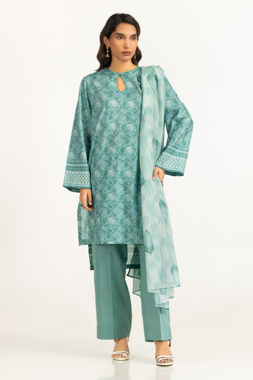 3PC Lawn Printed Suit