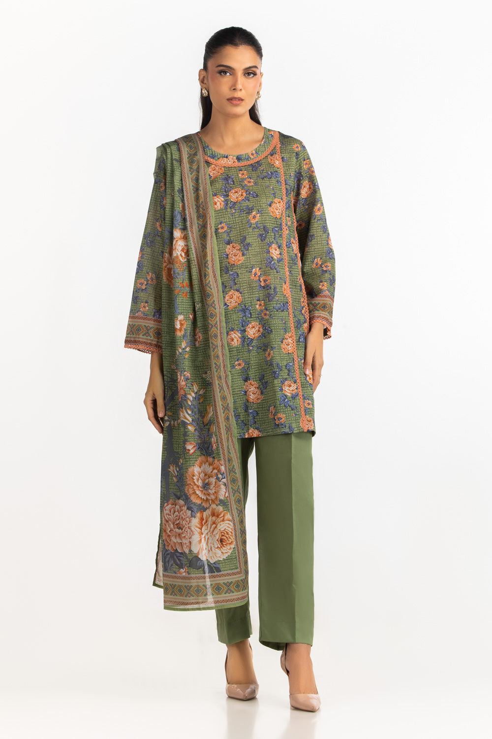 3PC Lawn Printed Suit