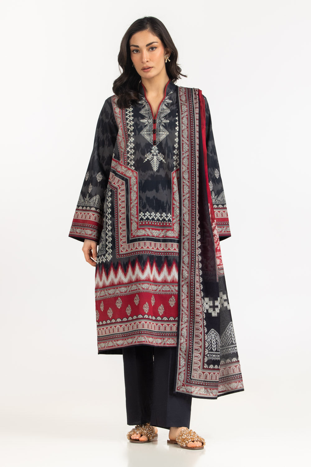 3PC Lawn Printed Suit