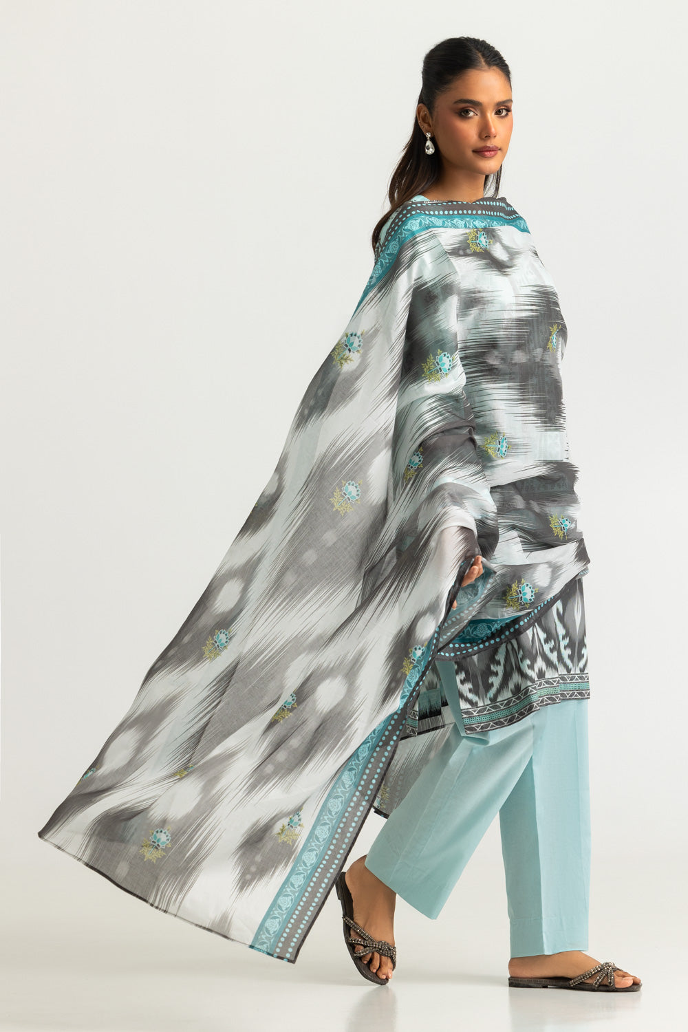 3PC Lawn Printed Suit