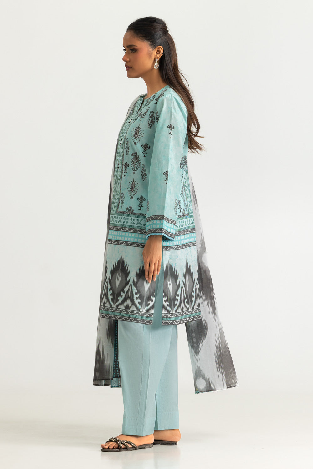 3PC Lawn Printed Suit