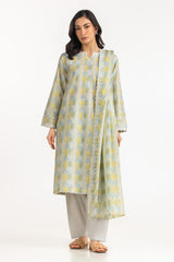 3PC Lawn Printed Suit With Embroidered