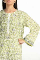 3PC Lawn Printed Suit With Embroidered
