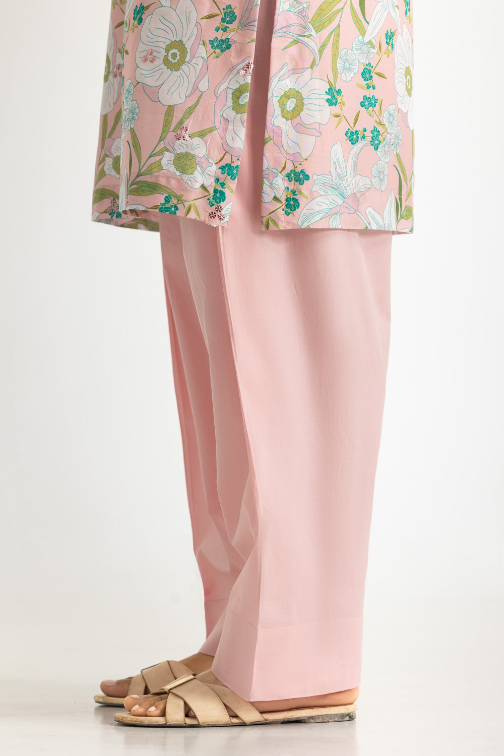 3PC Lawn Printed Suit With Embroidered