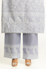 3PC Lawn Sequence Embroidered Suit