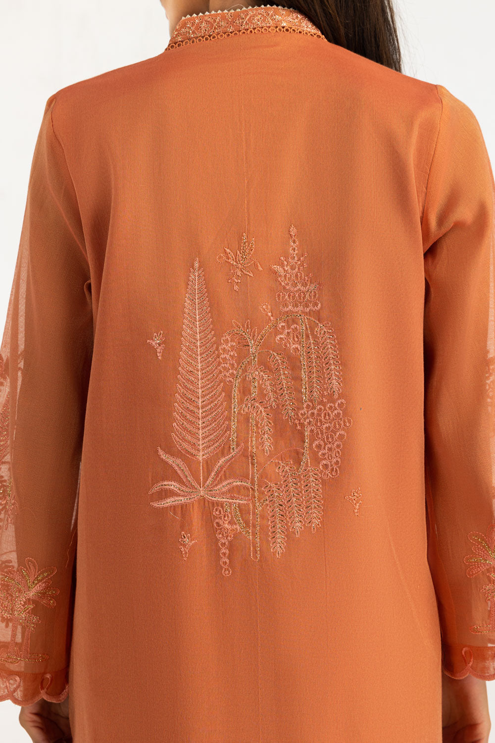 3PC Masoori Embroidered Suit