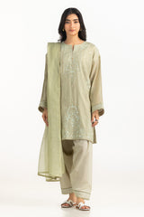 3PC Masoori Embroidered Suit