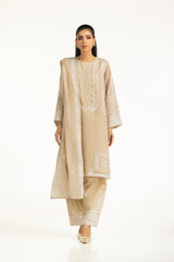 3PC Mehsuri Embroidered Suit