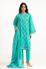 3PC Printed Lawn Suit