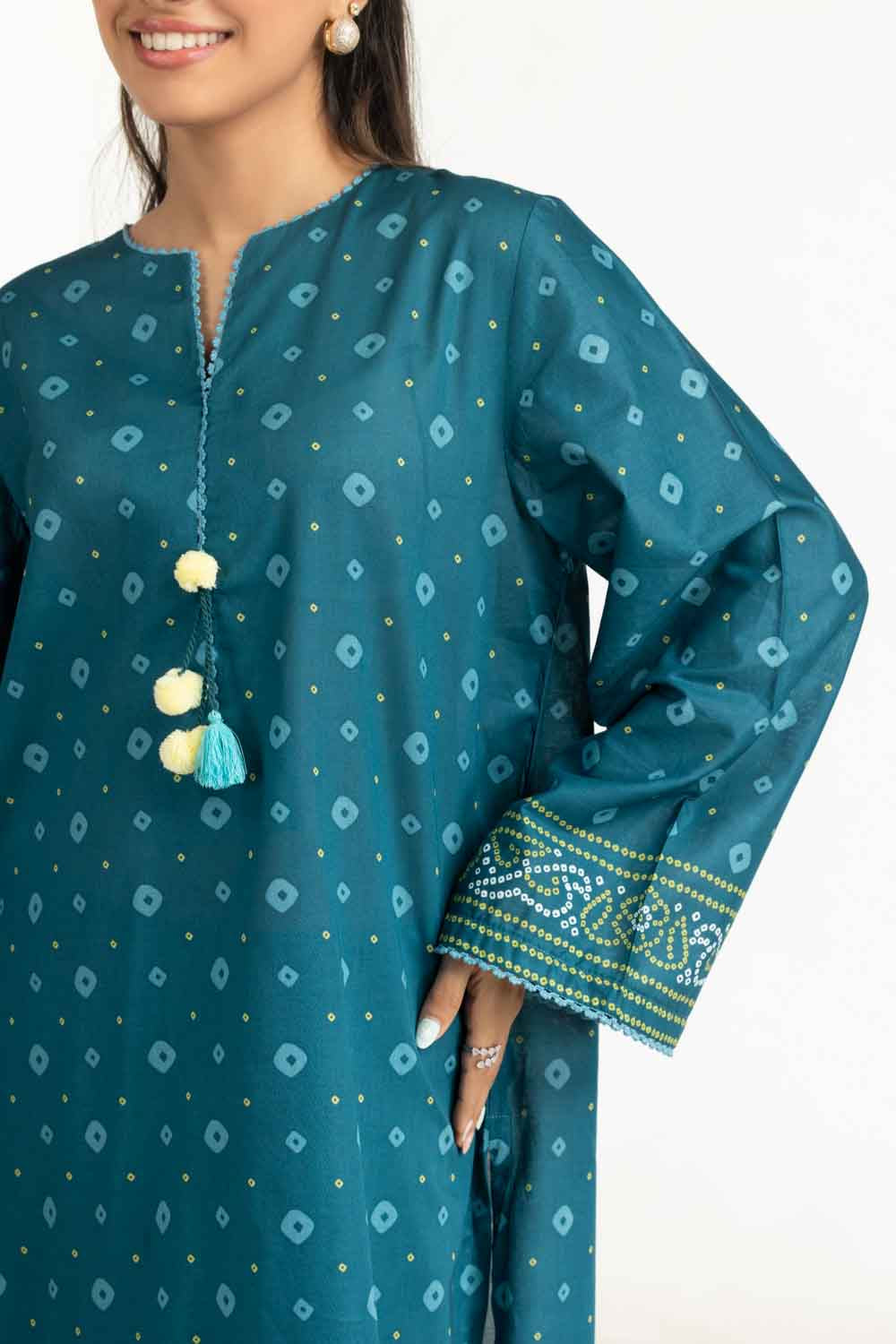 3PC Printed Lawn Suit