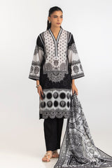 3PC Printed Lawn Suit