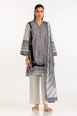 3PC Printed Lawn Suit