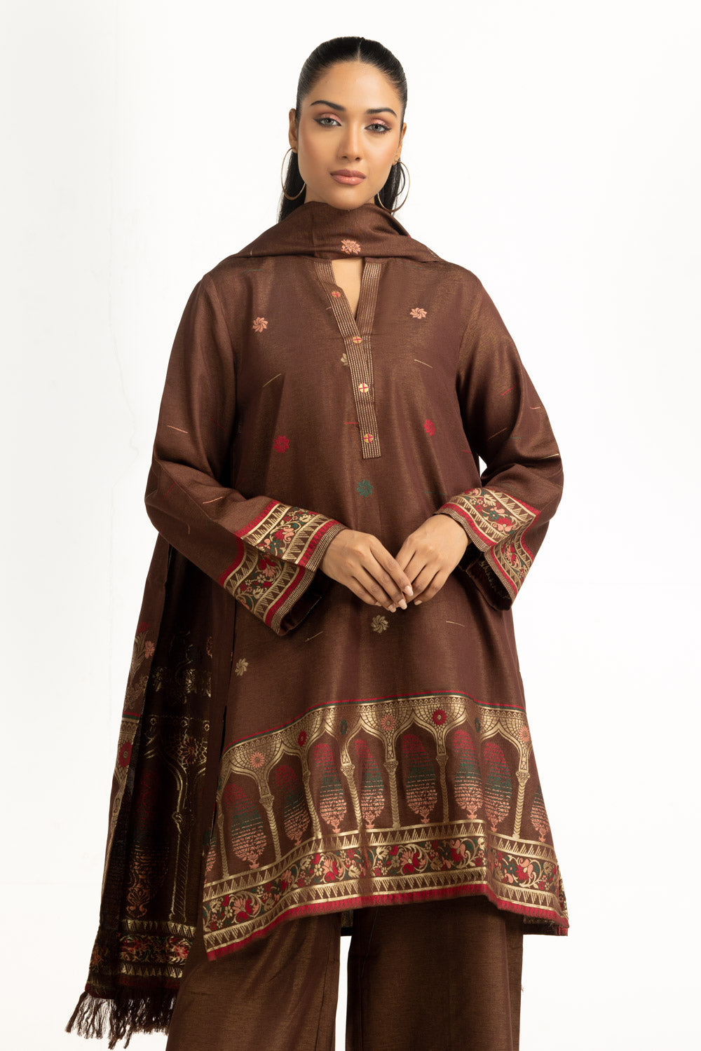 3PC Rod Jacquard suit