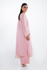 3PC Swiss Voile Embroidered Suit