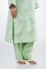 3PC Swiss Voile Embroidered Suit
