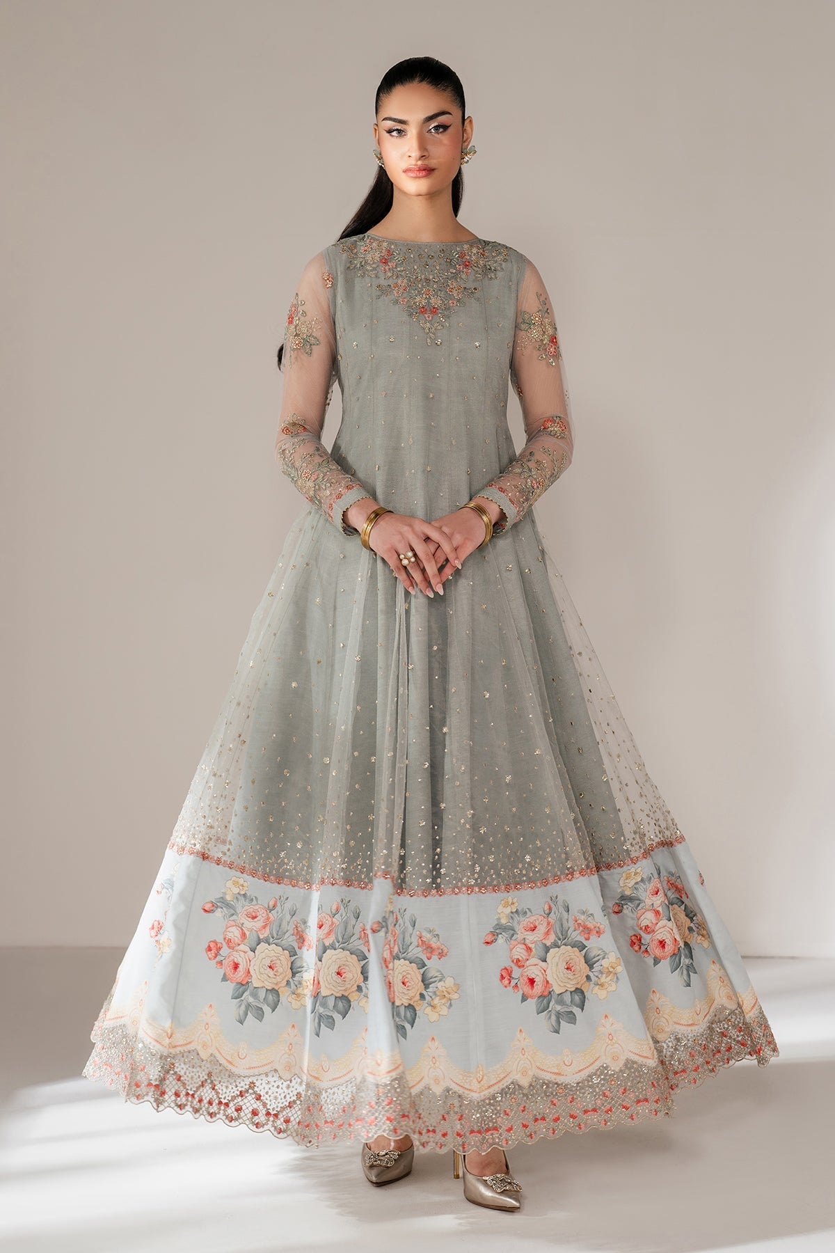 EMBROIDERED NET PR-1101