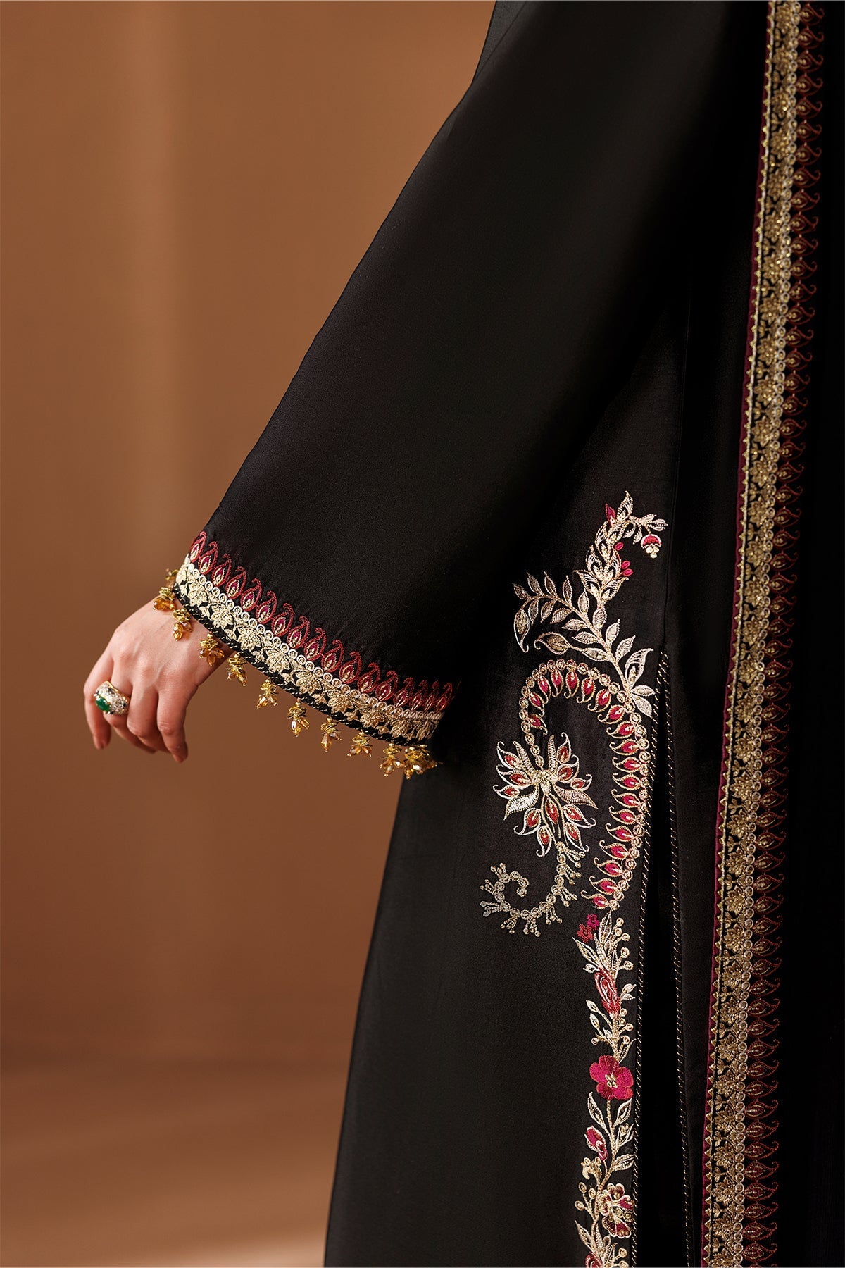 EMBROIDERED SHEESHA SILK PR-1282