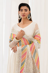 EMBROIDERED CHIFFON PR-1098