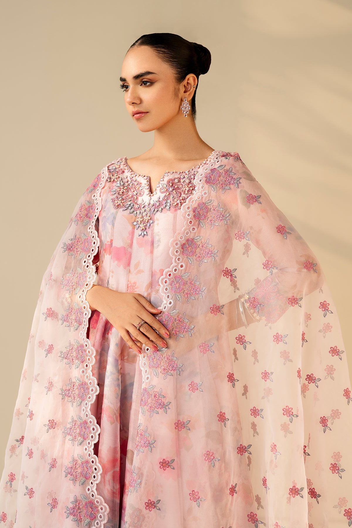 EMBROIDERED COTTON PATTI PR-1179