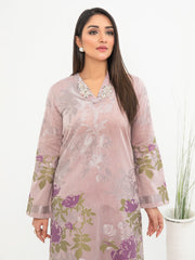 2 Piece Jacquard Suit-Embroidered(Pret)