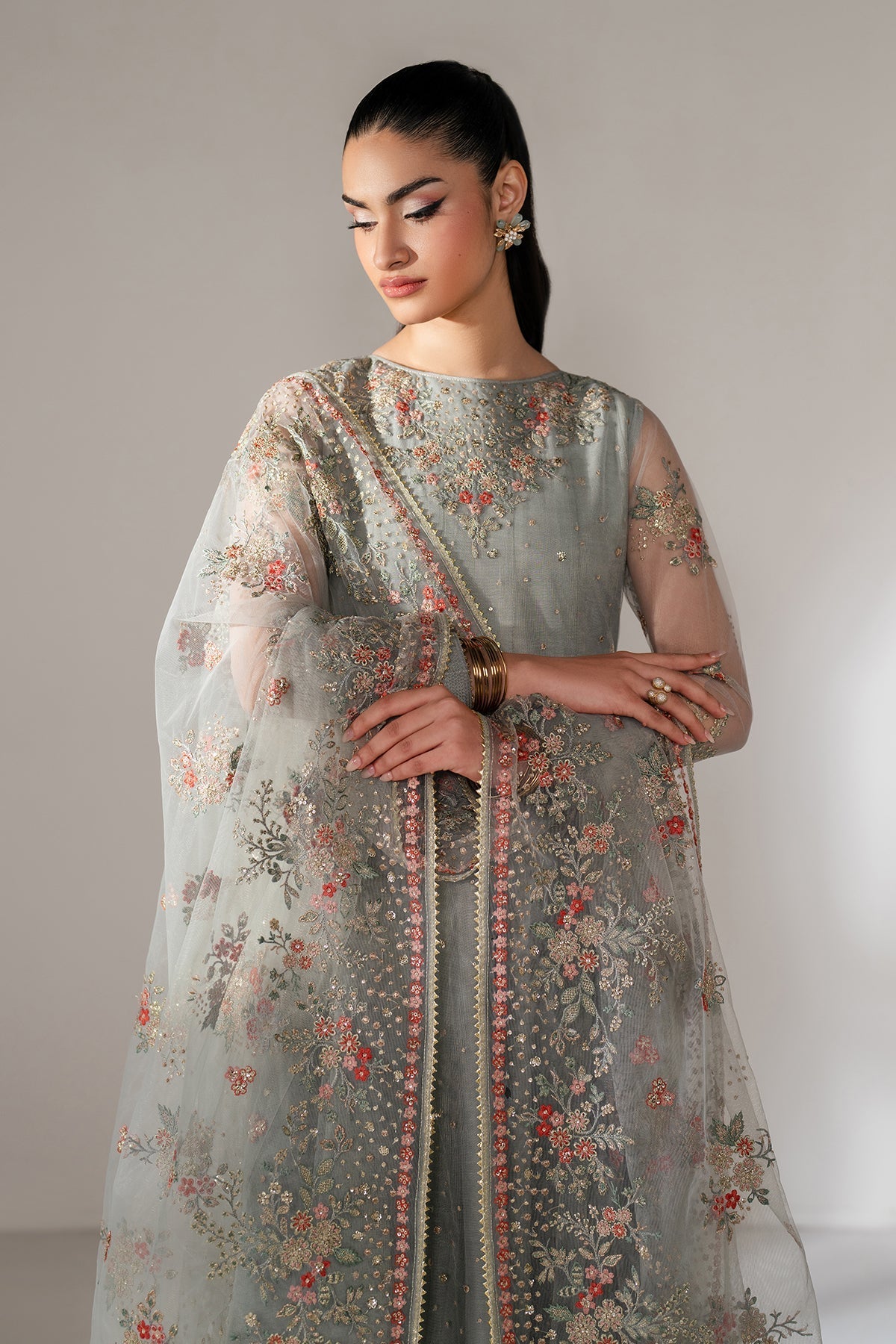 EMBROIDERED NET PR-1101