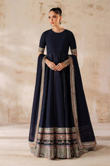 EMBROIDERED RAW SILK PR-1209