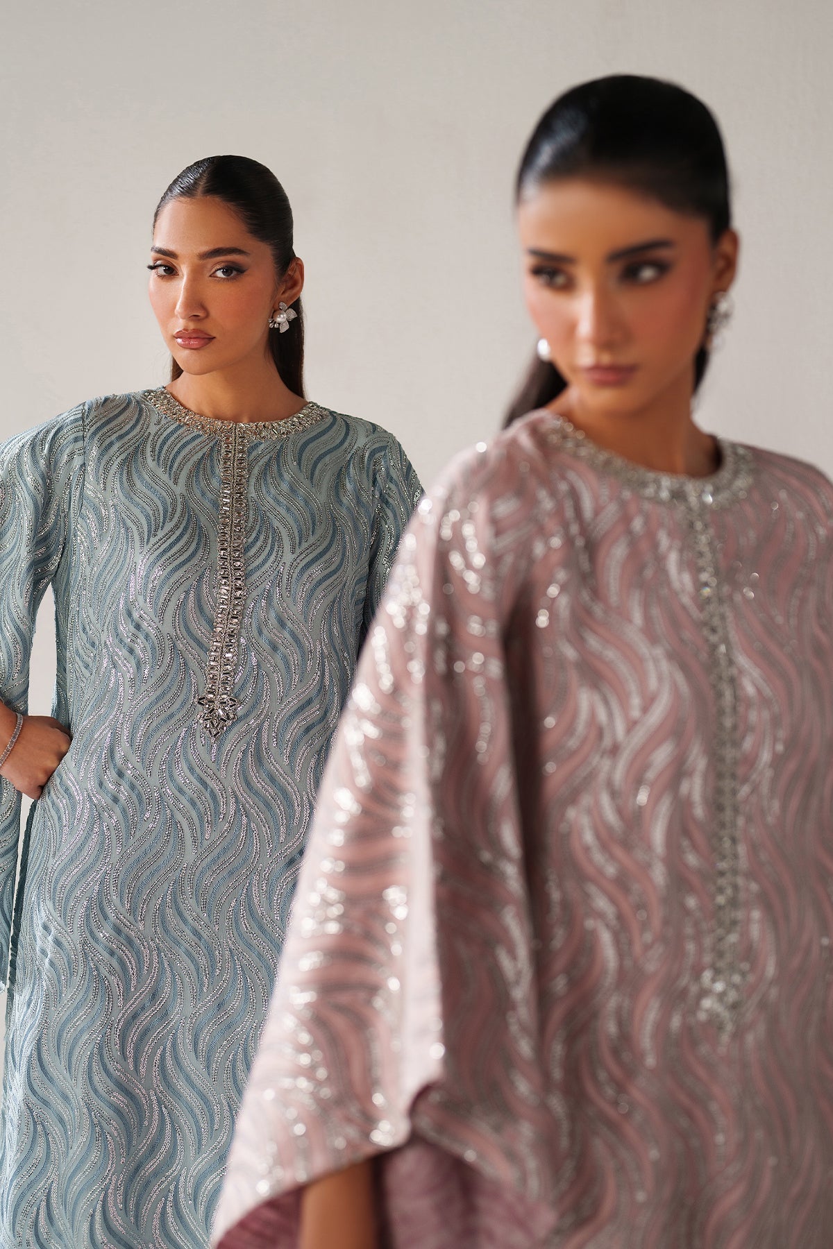EMBROIDERED CHIFFON PR-1244