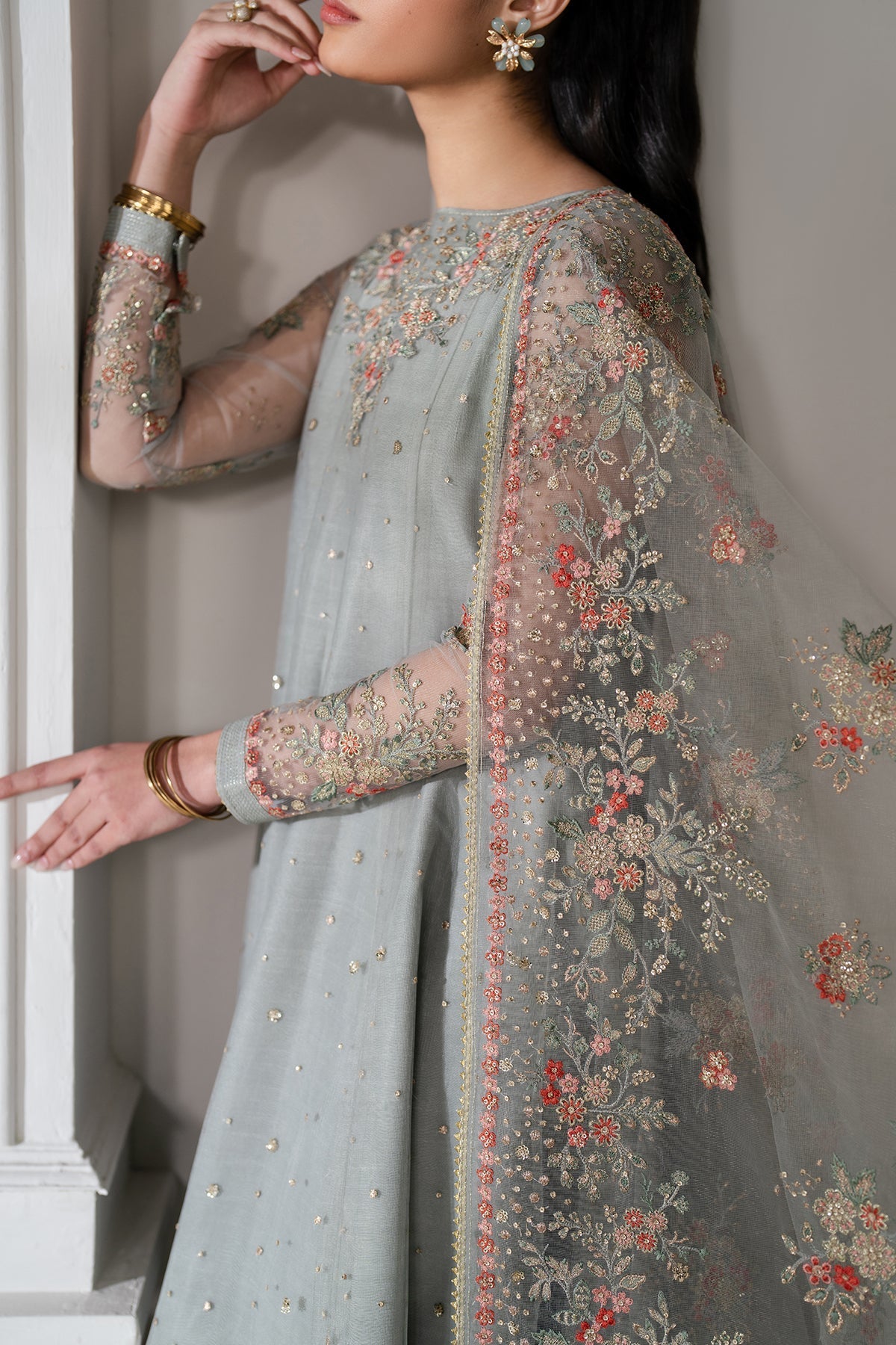EMBROIDERED NET PR-1101