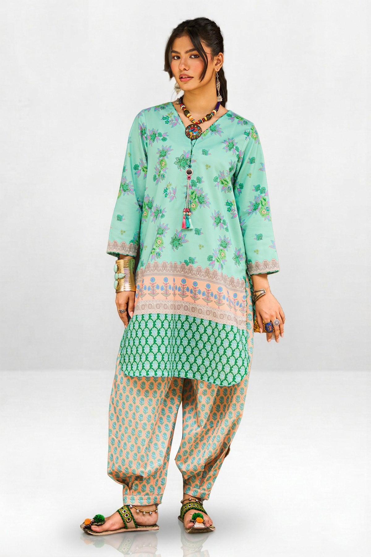 2-PC Printed Lawn CPM-6-208