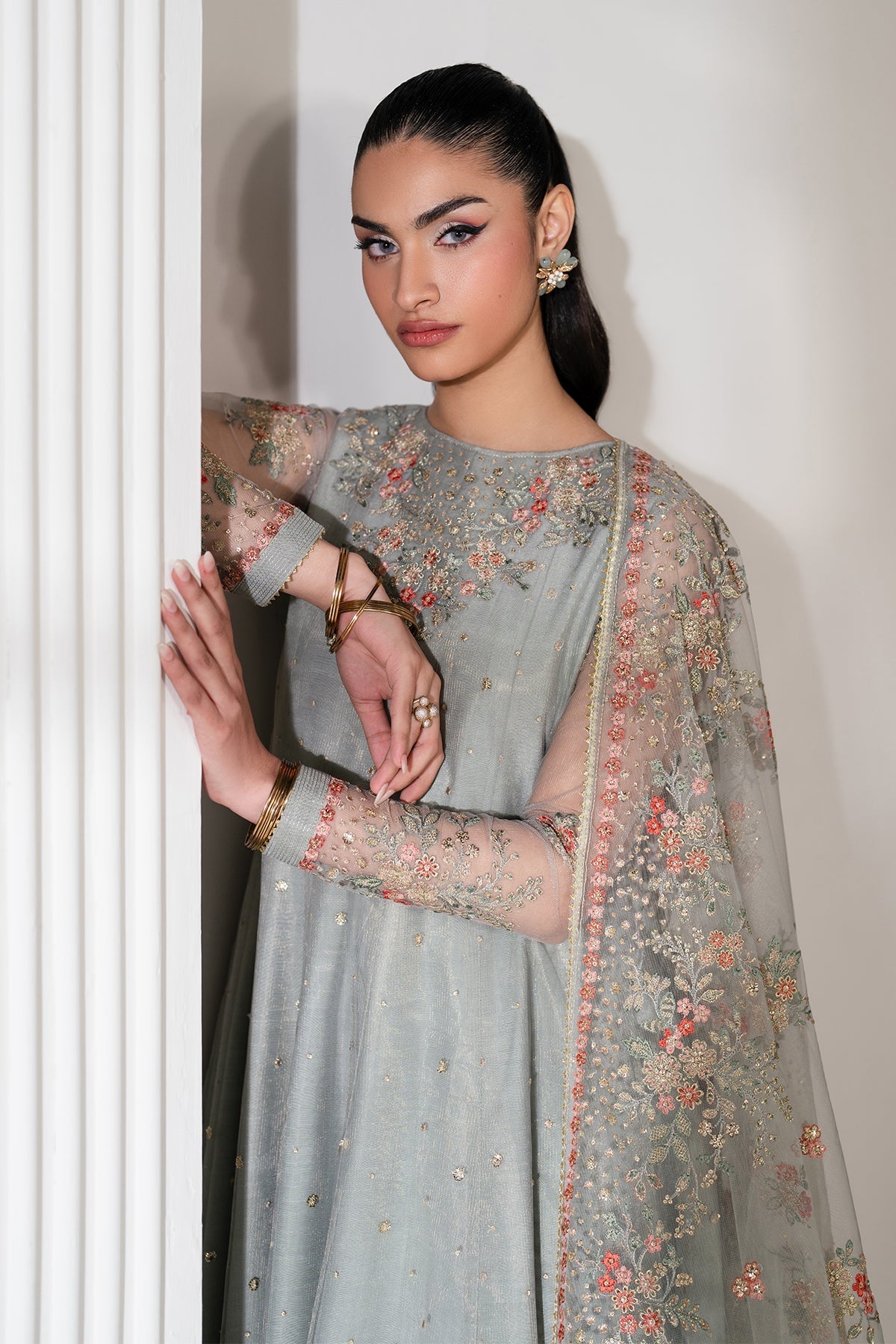 EMBROIDERED NET PR-1101