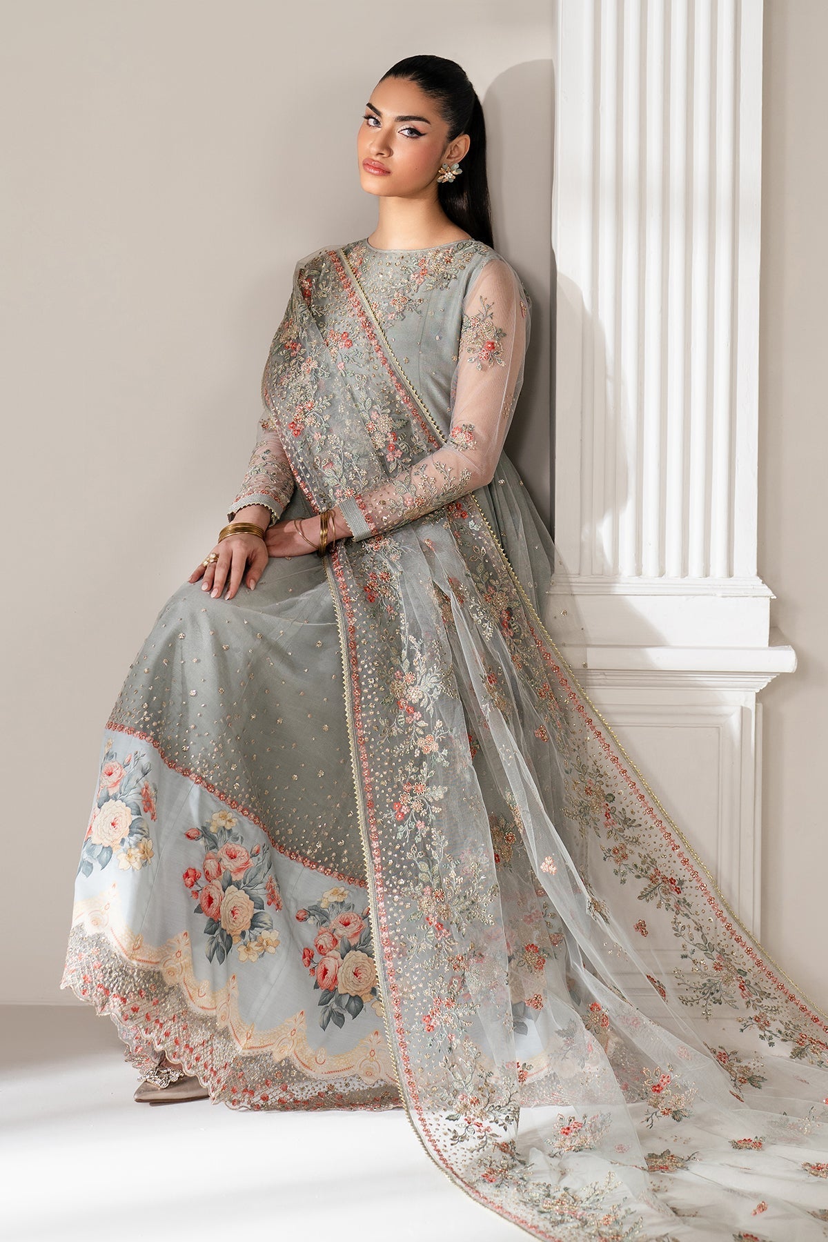 EMBROIDERED NET PR-1101