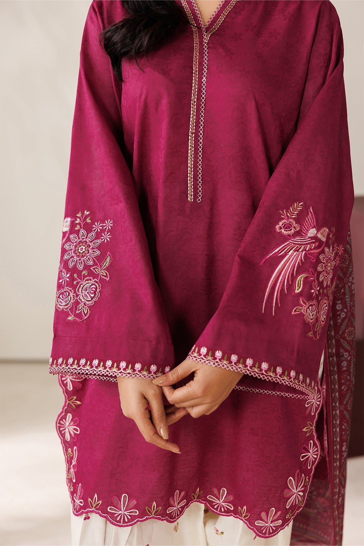 EMBROIDERED JACQUARD PR-1273