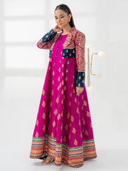 Khaddar Shirt With Bolero-Paste Print (Pret)