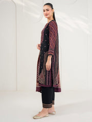 3 Piece Khaddar Suit-Embroidered (Pret)