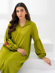 Crepe Tunic- Embroidered (Pret)