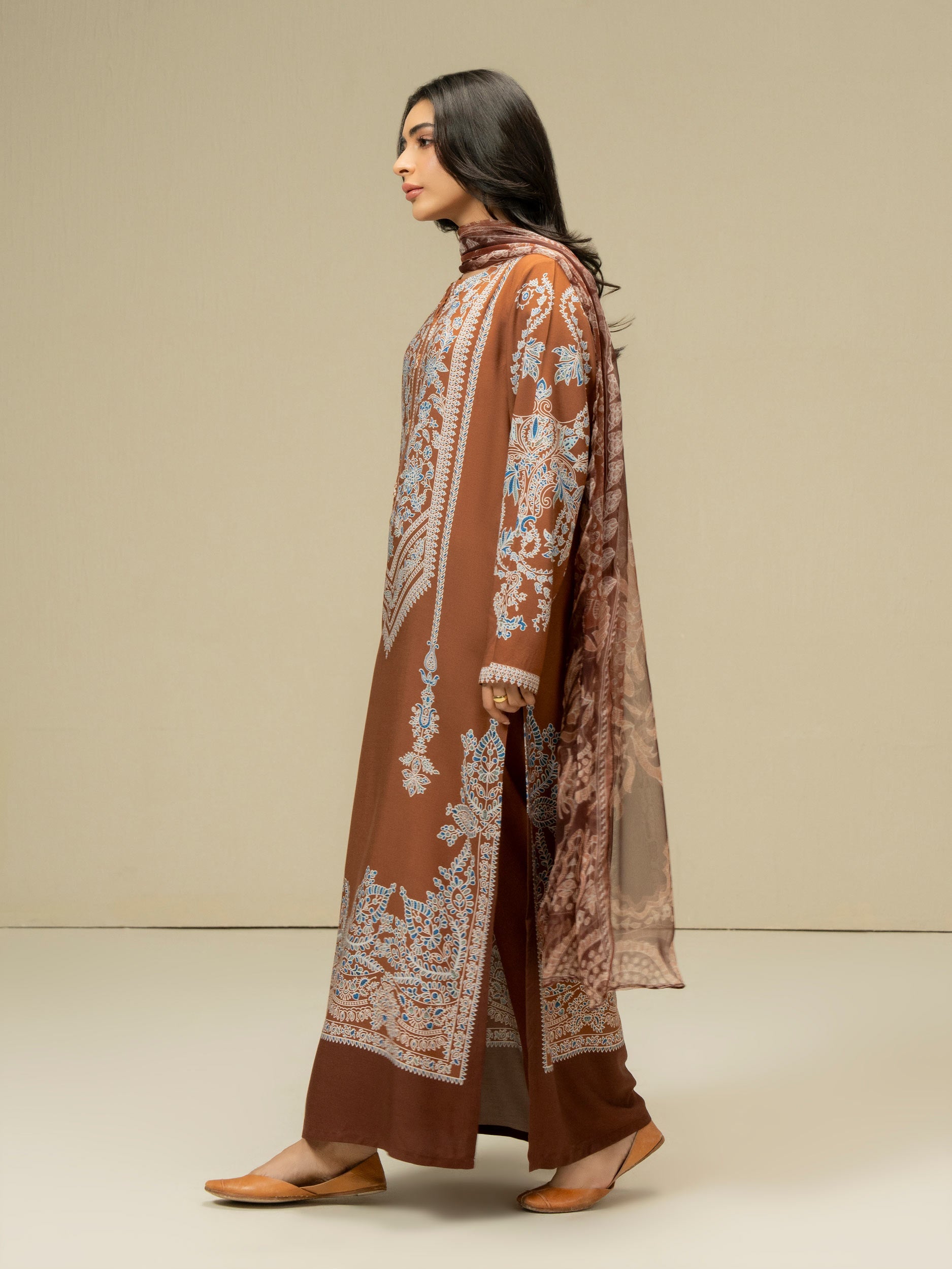 3 Piece Linen Suit (Pret)