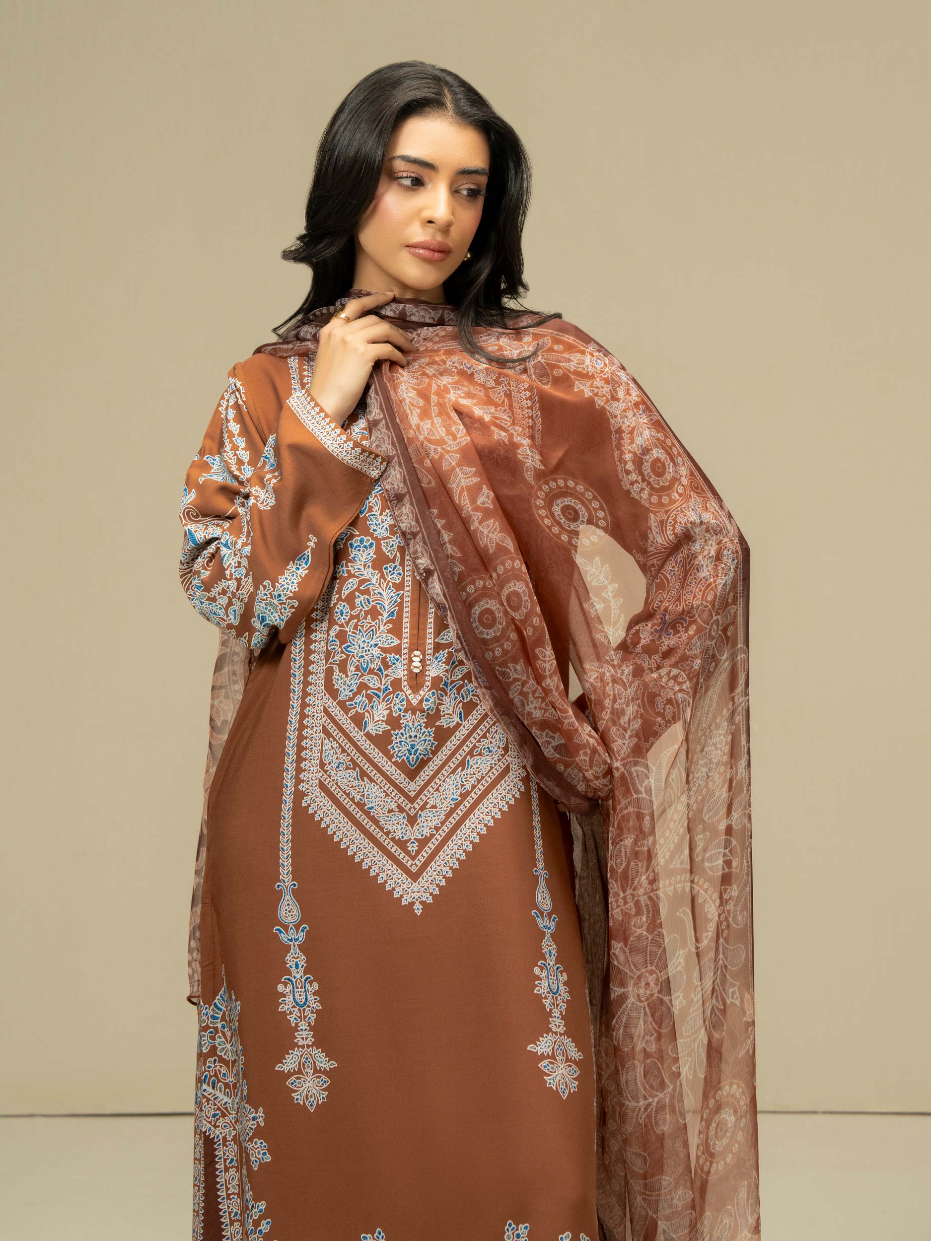 3 Piece Linen Suit (Pret)