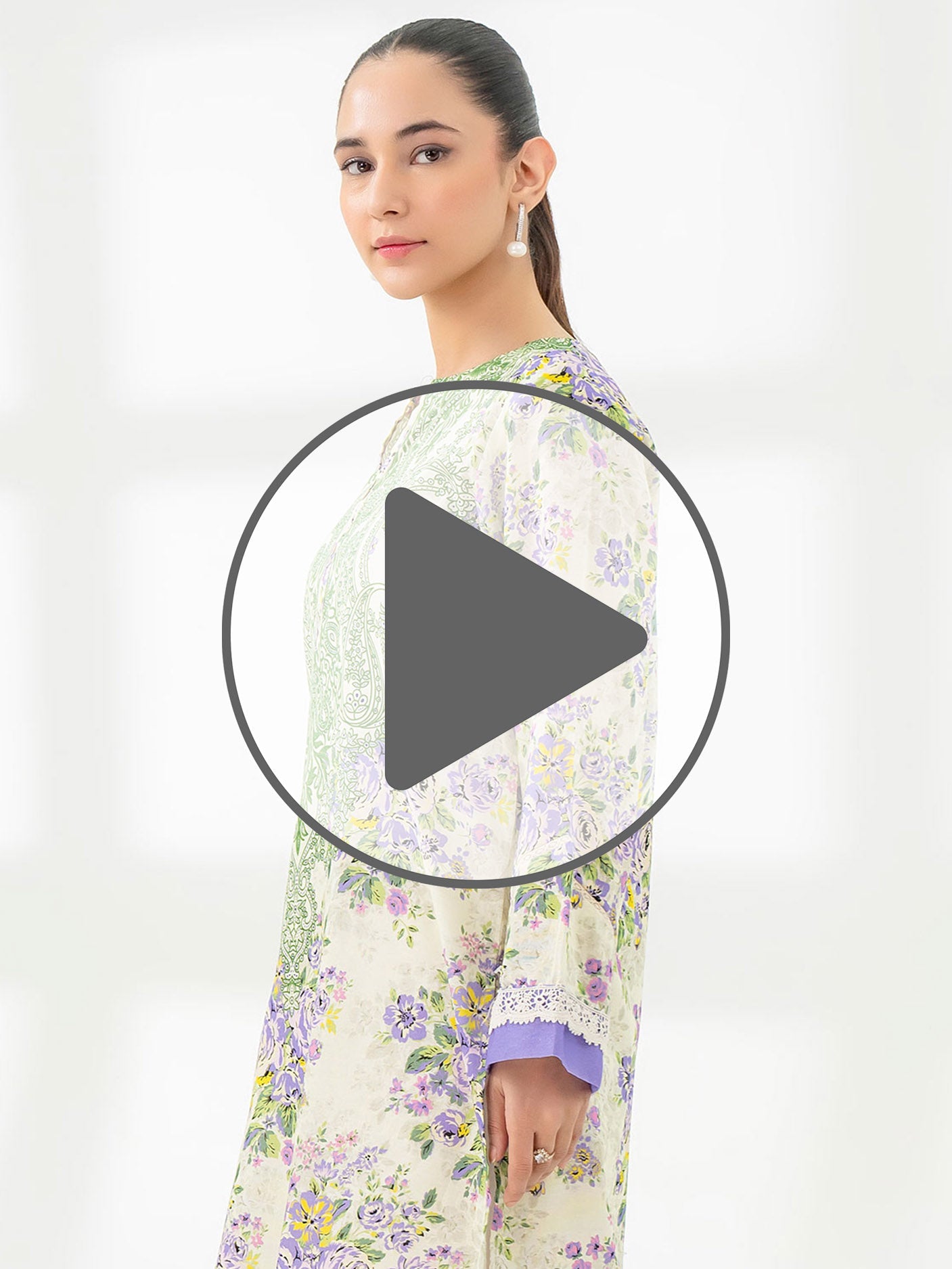 Khaddar Shirt-Printed (Pret)