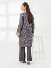 2 Piece Jacquard Suit-Embroidered (Pret)
