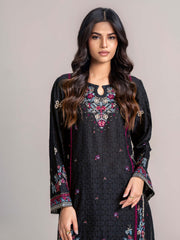 2-Piece Self Jacquard Suit-Embroidered (Pret)