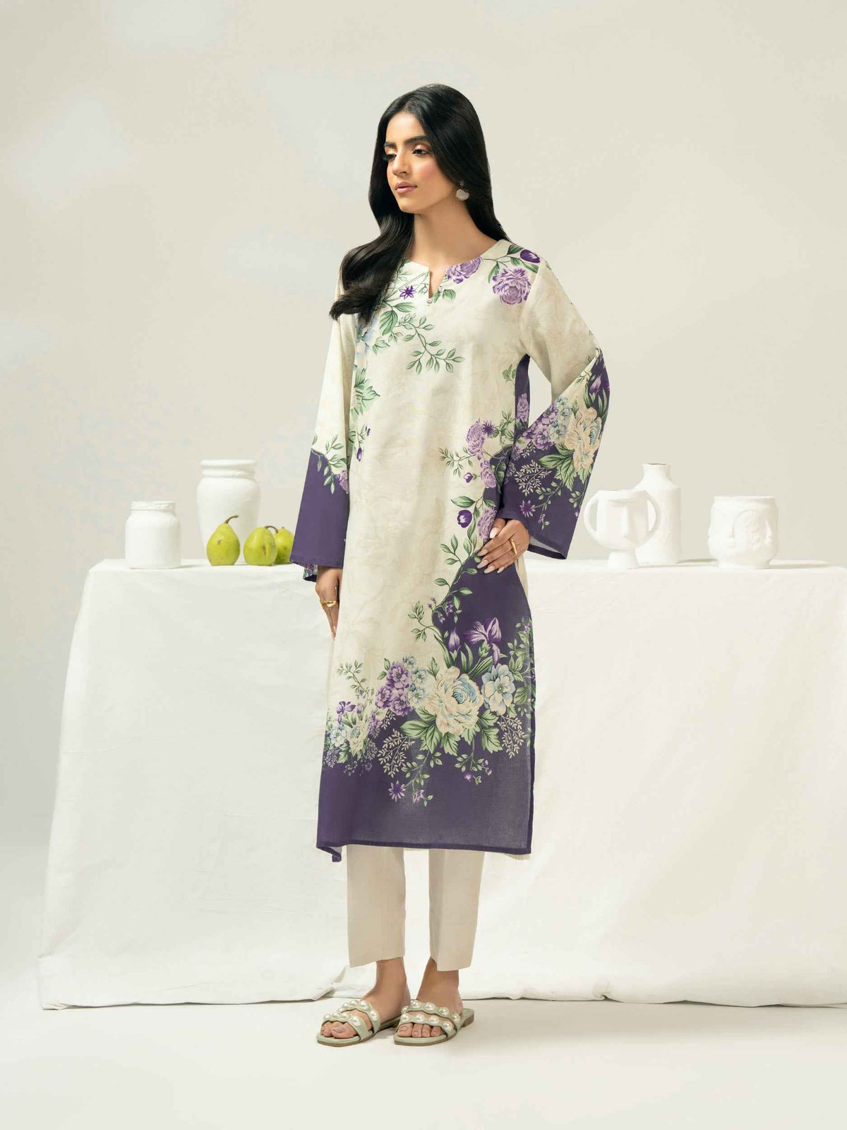 Khaddar Shirt-Printed (Pret)