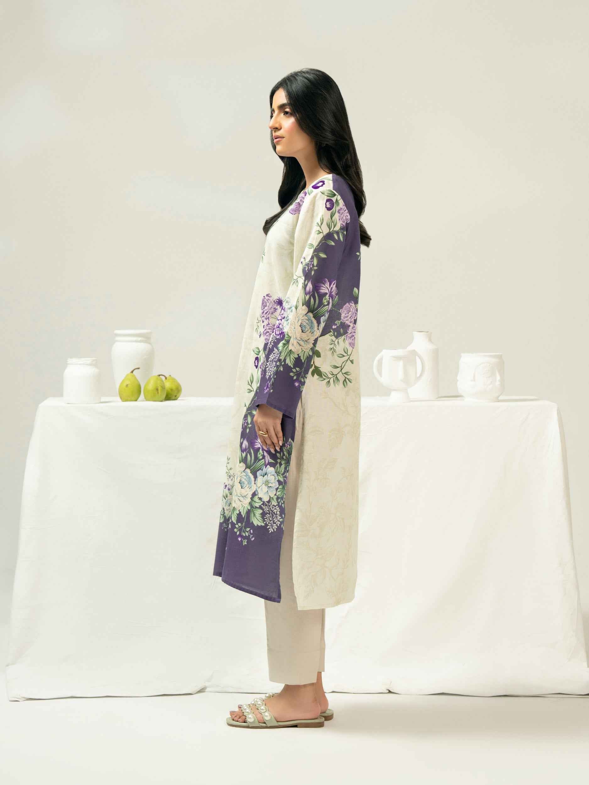 Khaddar Shirt-Printed (Pret)