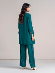 2 Piece Stone Suit- Embroidered (Pret)