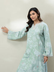 Self Jacquard Shirt- Embroidered (Pret)
