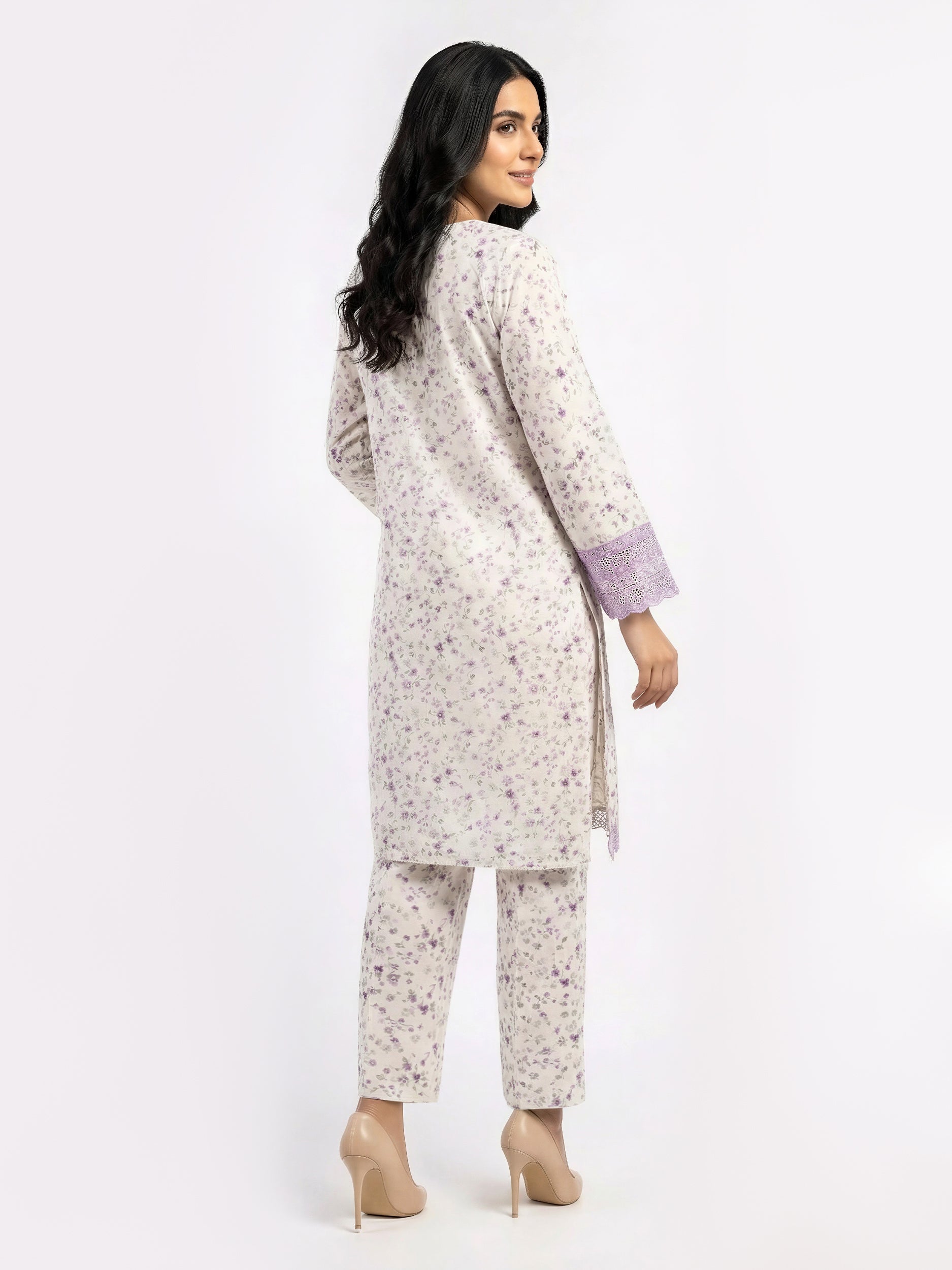 2 Piece Lawn Suit- Embroidered (Pret)