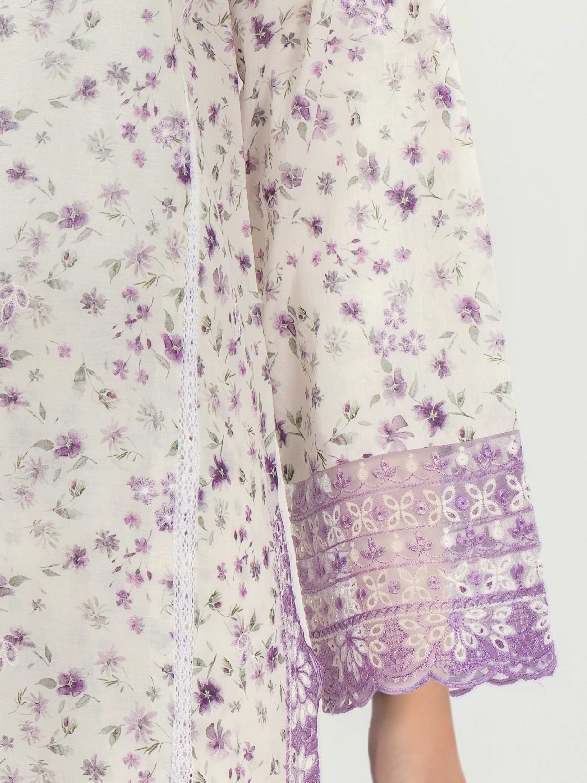 2 Piece Lawn Suit- Embroidered (Pret)