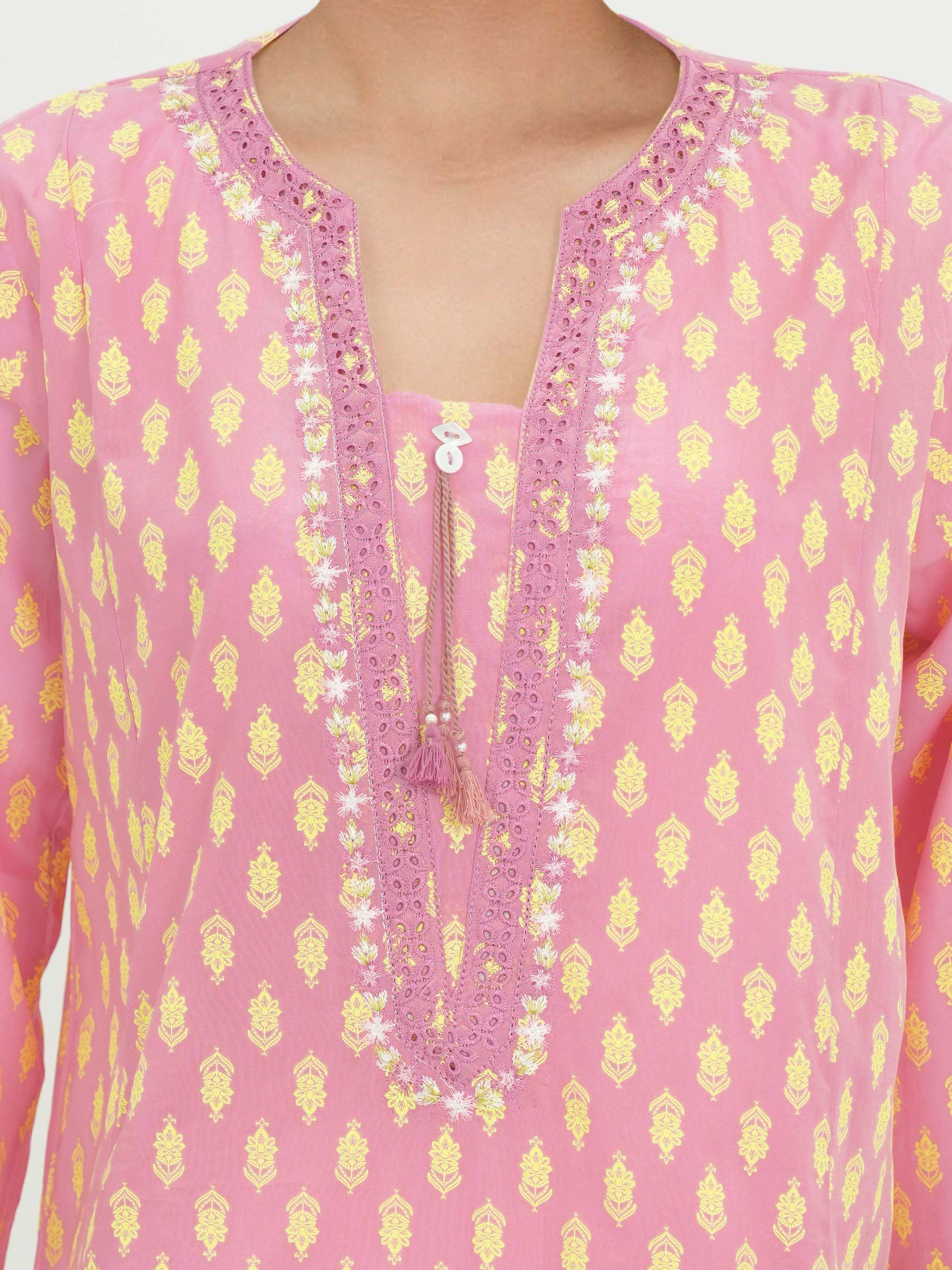2 Piece Lawn Suit- Embroidered (Pret)