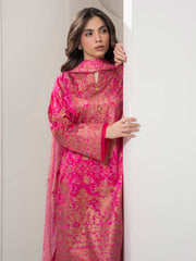 3 Piece Lawn Suit-Paste Print (Pret)